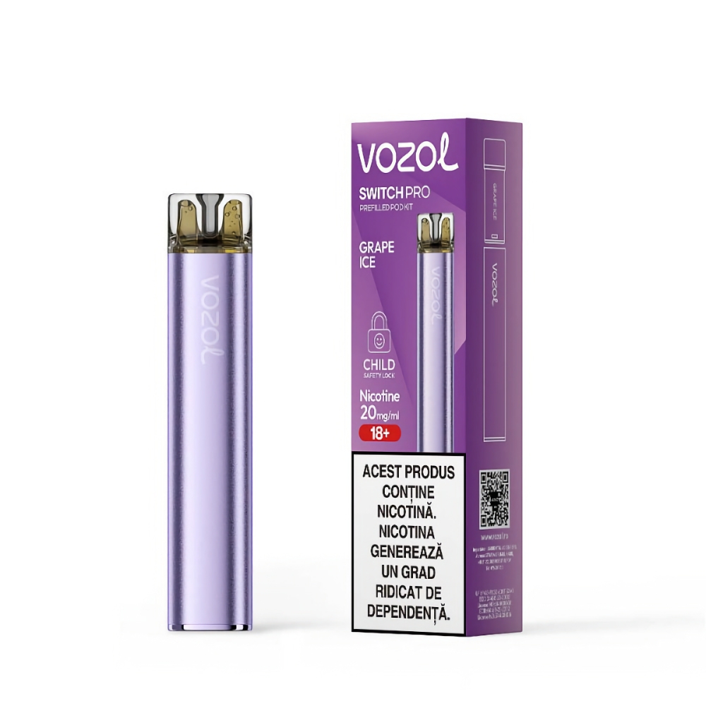 KIT VOZOL SWITCH PRO – Grape Ice 20mg