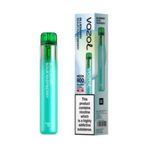Tigara unica folosinta VOZOL Neon 800 – Blueberry Sour Rasberry 20mg