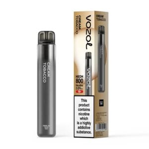 Tigara unica folosinta VOZOL Neon 800 – Cream Tobacco 20mg