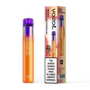 Tigara unica folosinta VOZOL Neon 800 – Peach Mango Watermelon 20mg