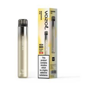 Tigara unica folosinta VOZOL Neon 800 – Banana Ice 20mg