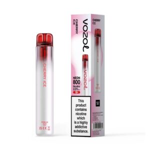 Tigara unica folosinta VOZOL Neon 800 – Cherry Ice 20mg