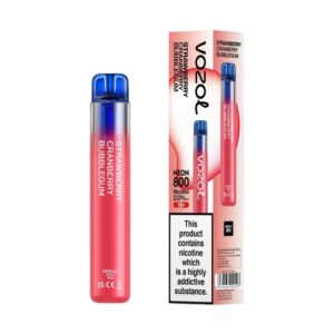 Tigara unica folosinta VOZOL Neon 800 – Strawberry Cranberry Bubblegum 20mg