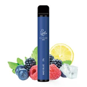 Tigara unica folosinta ELFBAR 600 PUFF – Mad Blue 20mg