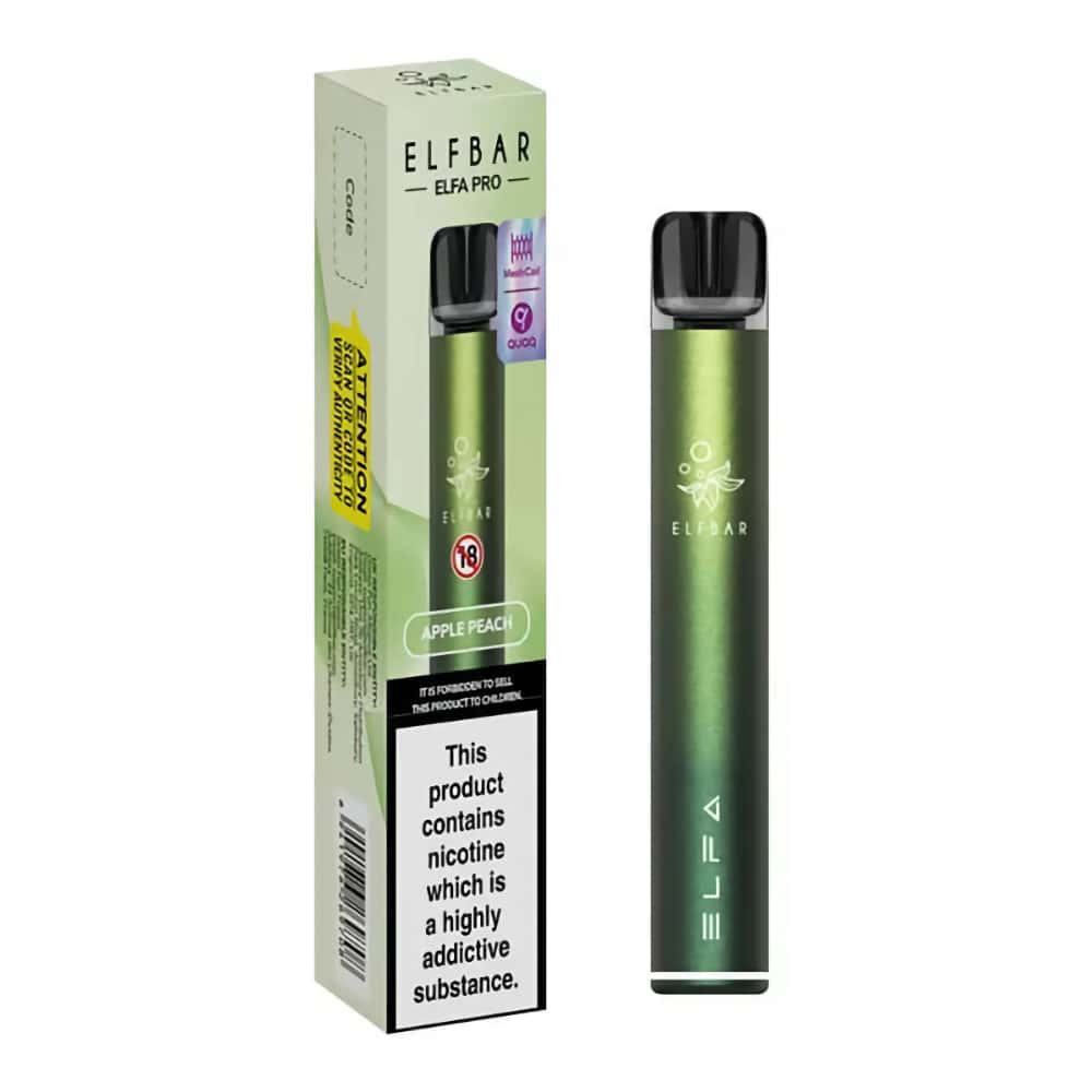 KIT ELFA PRO POD – Aurora Green – Apple Peach
