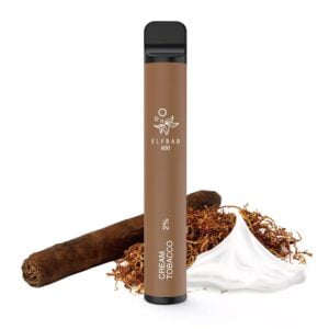 Tigara unica folosinta ELFBAR 600 PUFF – Creamy Tobacco 20mg
