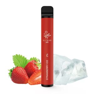 Tigara unica folosinta ELFBAR 600 PUFF – Strawberry Ice 20mg