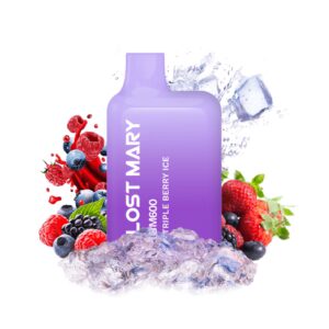 Tigara unica folosinta LOST MARY 600 PUFF – Triple Berry Ice 20mg