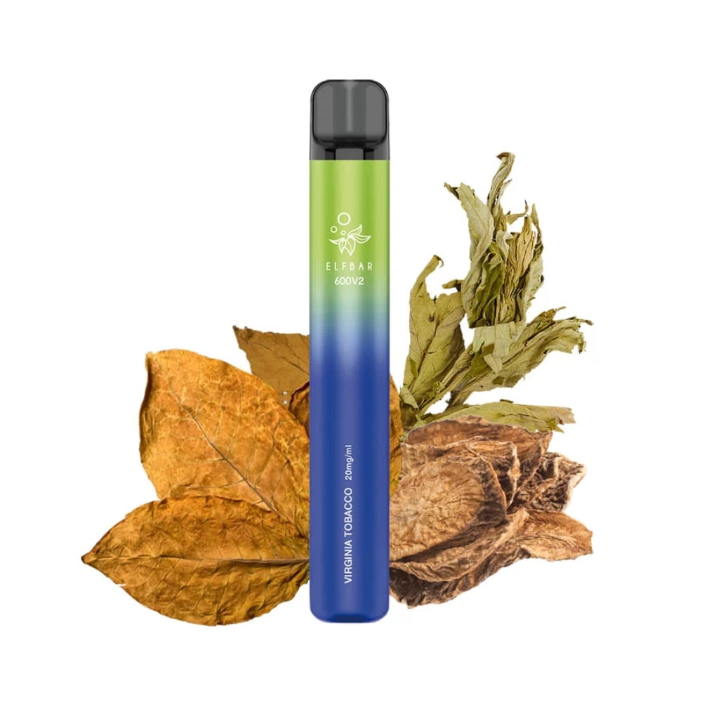 Tigara unica folosinta ELFBAR V2 600 PUFF – Virginia Tobacco 20mg