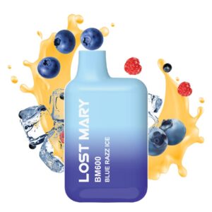 Tigara unica folosinta LOST MARY 600 PUFF – Blue Razz Ice 20mg