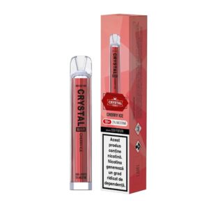 Tigara unica folosinta SKE CRYSTAL 600 PUFF – Cherry Ice 20mg