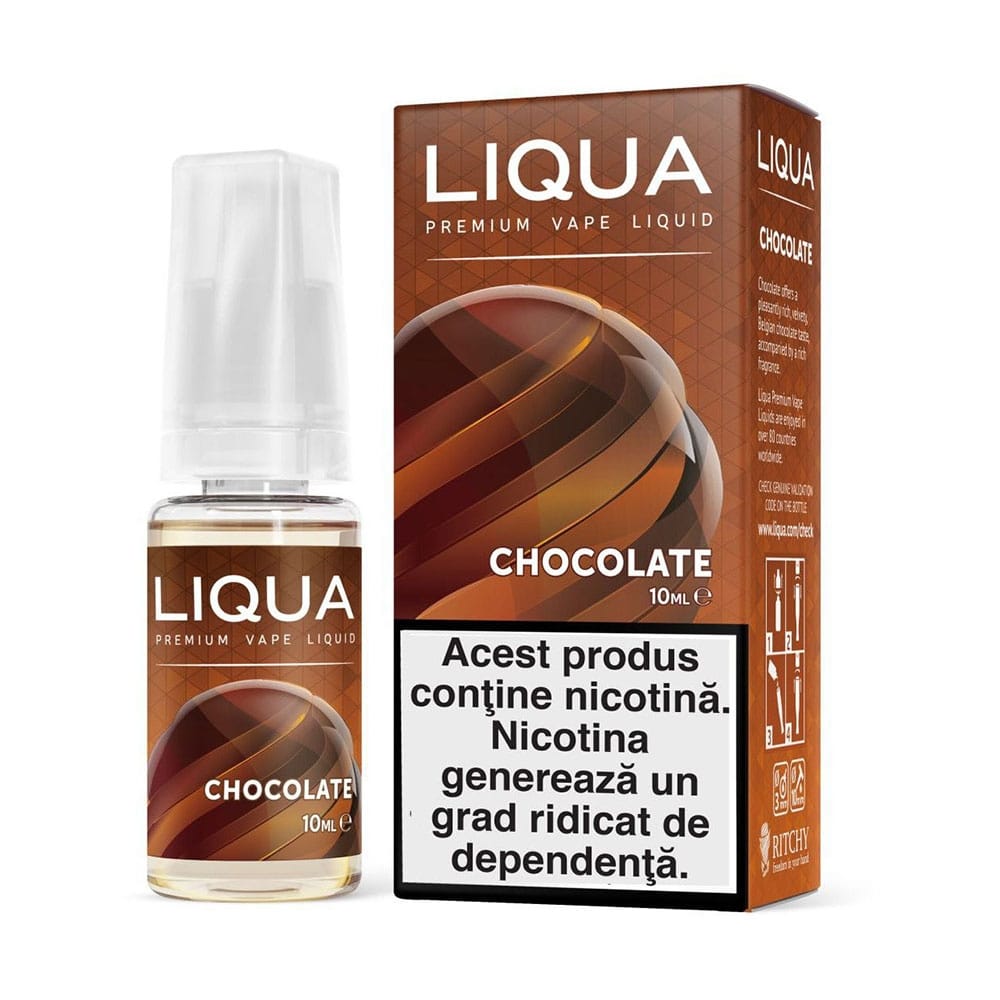 Lichid cu nicotina LIQUA Elements – Chocolate – 10ml – 6mg