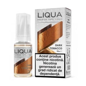 Lichid cu nicotina LIQUA Elements – Dark Tobacco – 10ml – 6mg