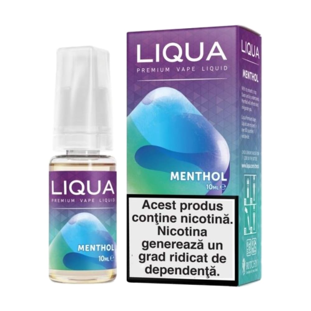 Lichid cu nicotina LIQUA Elements – Menthol – 10 ml – 6mg