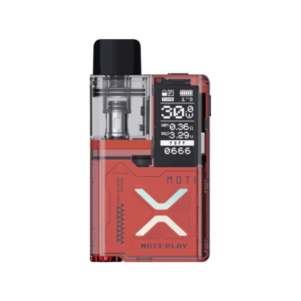 Moti Play Pod Vape Kit – Mandarine Red