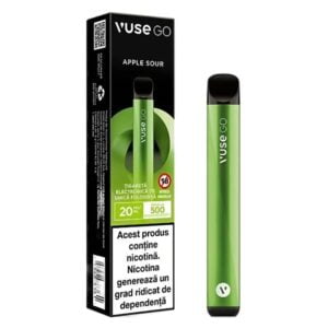 Tigara unica folosinta Vuse GO 500 – Apple Sour 20mg