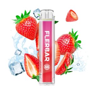 Tigara unica folosinta Flerbar M 600 – Strawberry Ice 20mg