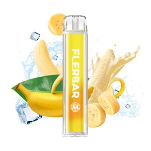 Tigara unica folosinta Flerbar M 600 – Banana Ice 20mg