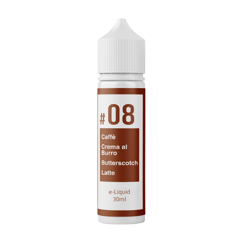 Lichid ToB LIQUIDS – 0861 VAPE #08 30ml 0mg