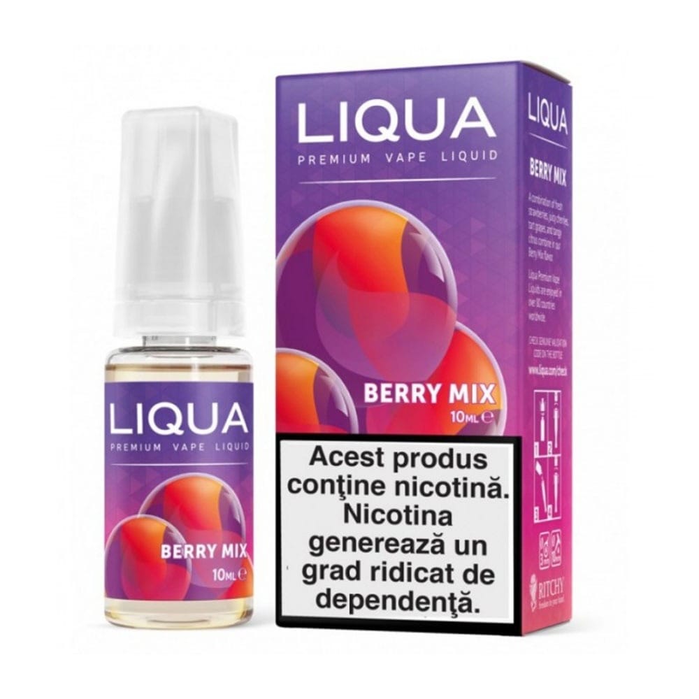 Lichid cu nicotina LIQUA Elements – Berry Mix – 10ml – 6mg