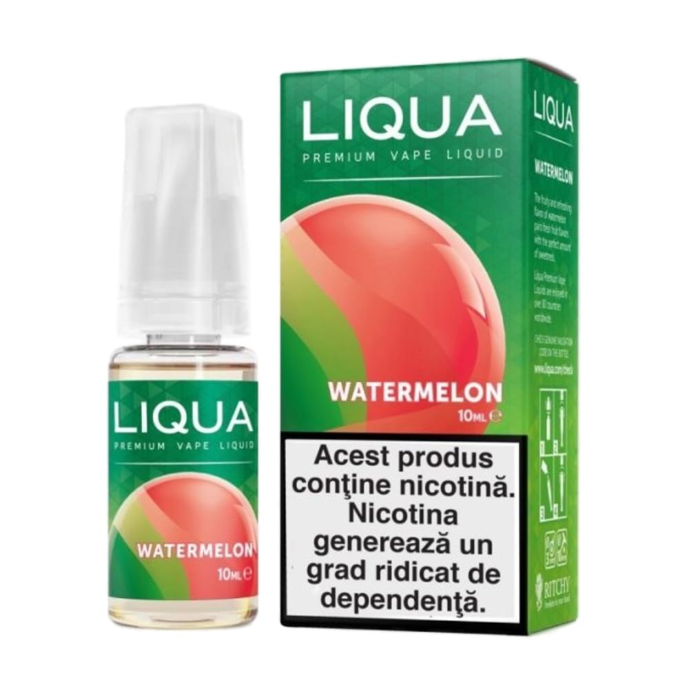 Lichid cu nicotina LIQUA Elements – Watermelon – 10ml – 6mg