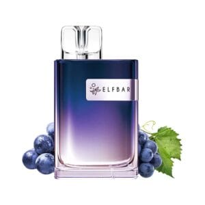 Tigara unica folosinta ELFBAR Crystal CR600 – 600 PUFF – Grape 20mg