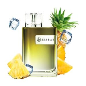 Tigara unica folosinta ELFBAR Crystal CR600 – 600 PUFF – Pineapple Ice 20mg