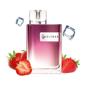 Tigara unica folosinta ELFBAR Crystal CR600 – 600 PUFF – Strawberry Ice 20mg