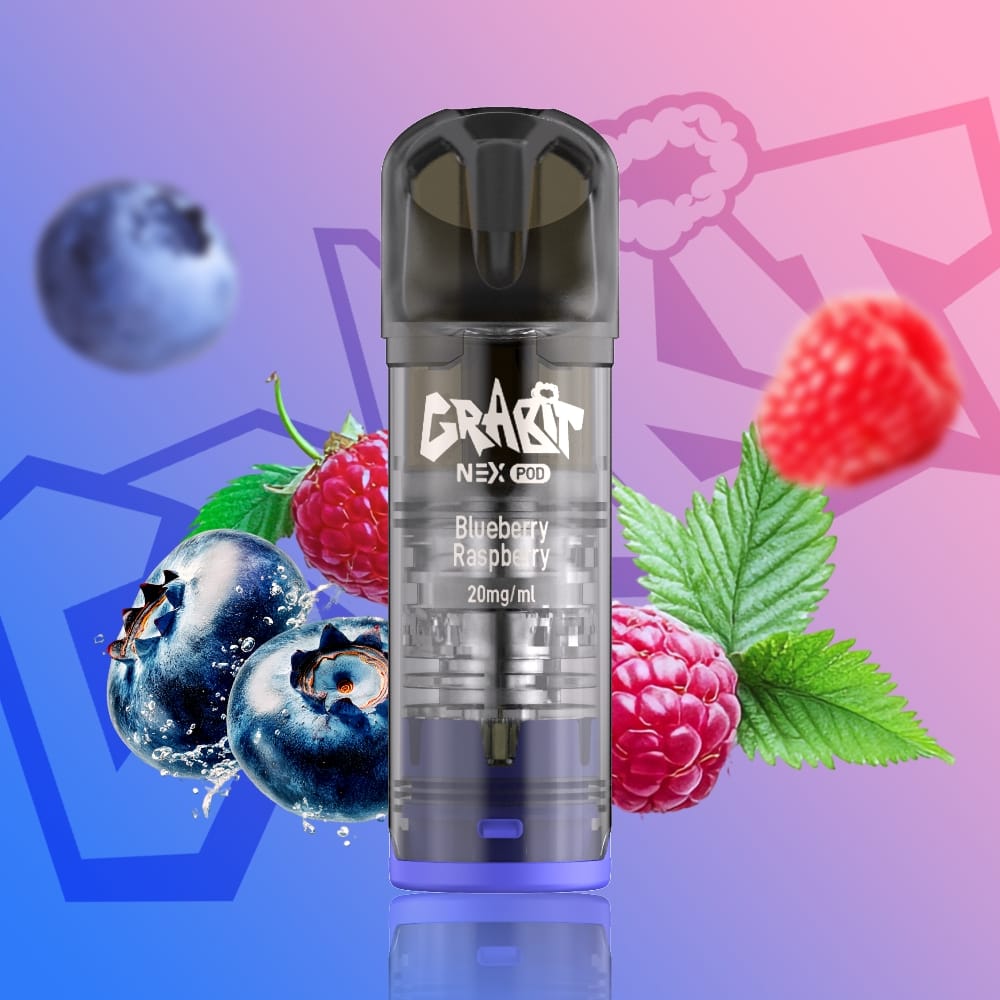 GRABIT NEX POD - Blueberry Raspberry 2x - 20mg