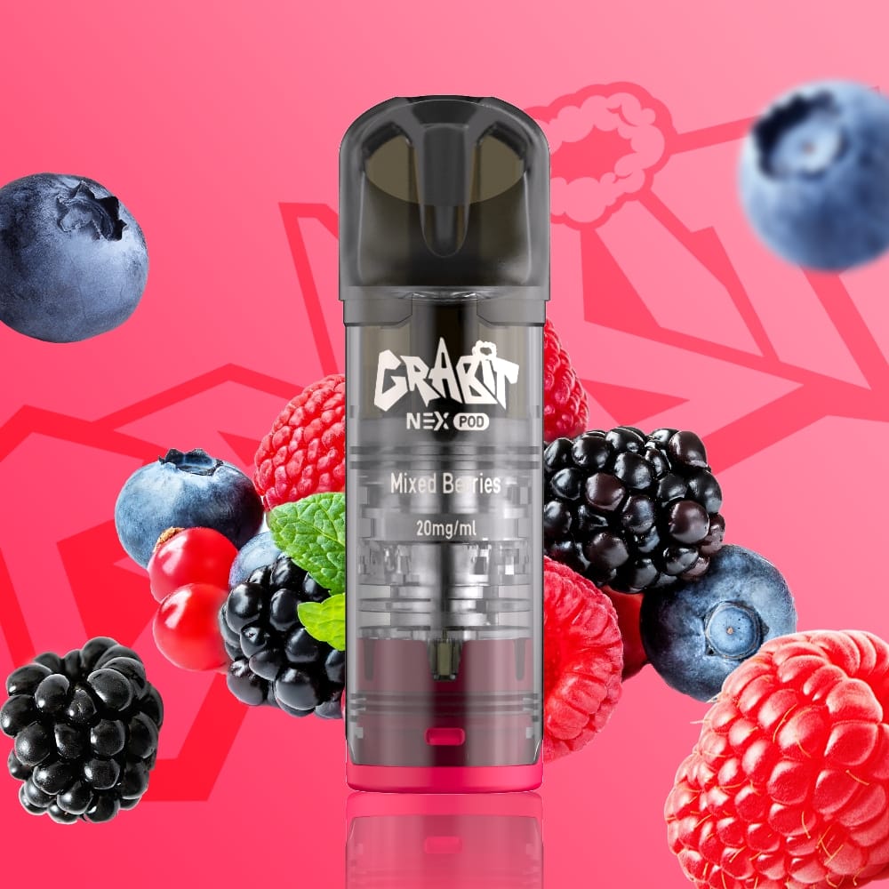 GRABIT NEX POD - Mixed Berries 2x - 20mg