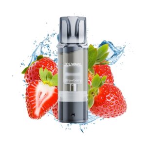 Cartus IceWave E1 Pod Strawberry Ice 2ml 20mg [1 Bucata]