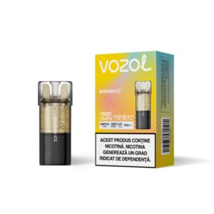Cartus VOZOL SWITCH PRO SINGLE - Banana Ice 20mg